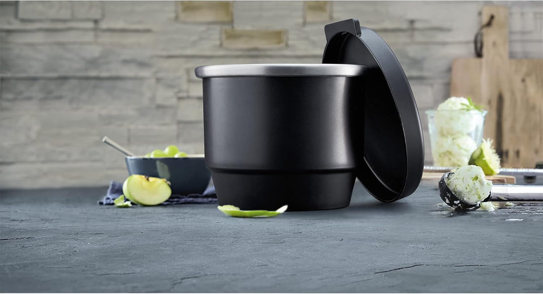 WMF Küchenminis Gefrierbehälter mit Deckel für Eismaschine 3-in-1 für Frozen Yoghurt, Sorbet und Eis