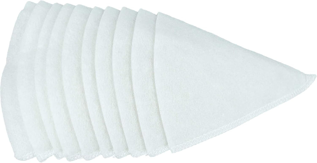 vhbw 30x Kegelfilter Ersatz für Zehnder 990320031 für Lüftungsanlage - Abluftfilter G4, DN 100 Weiss