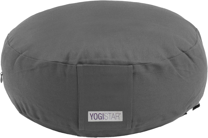 Yogistar Meditationskissen - Rund Bordeaux, Bordeaux