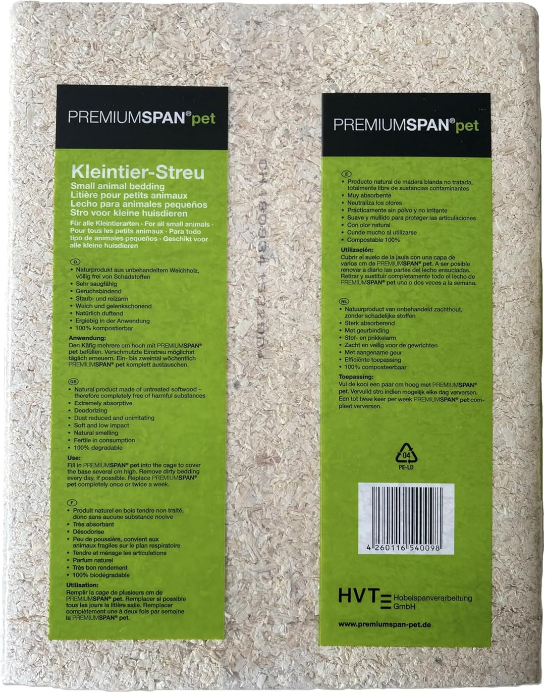 Vorteilspaket 3X pet Kleintier-Streu (Apfel)