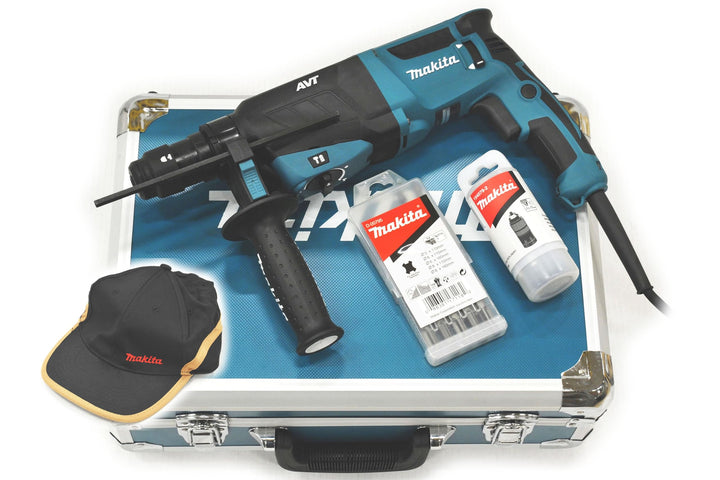 Makita HR2631FT13 Kombihammer für SDS-PLUS 26 mm im Alukoffer im Alukoffer Basic