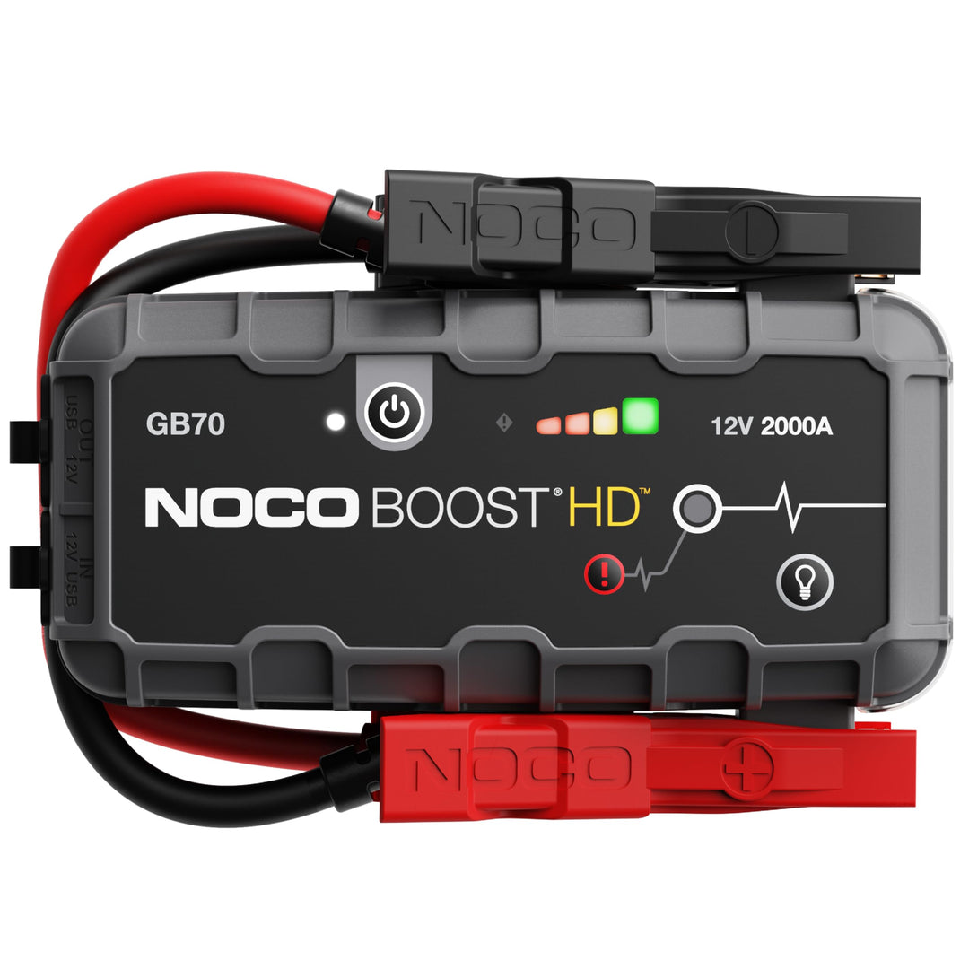 NOCO Boost HD GB70 2000A 12V UltraSafe Starthilfe Powerbank, Auto Batterie Booster, Tragbare USB Lad