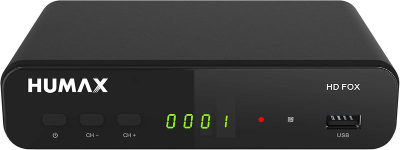 Humax Digital HD Fox digitaler HD Satellitenreceiver mit 1TB Festplatte HDD Sat Receiver zum aufnehm