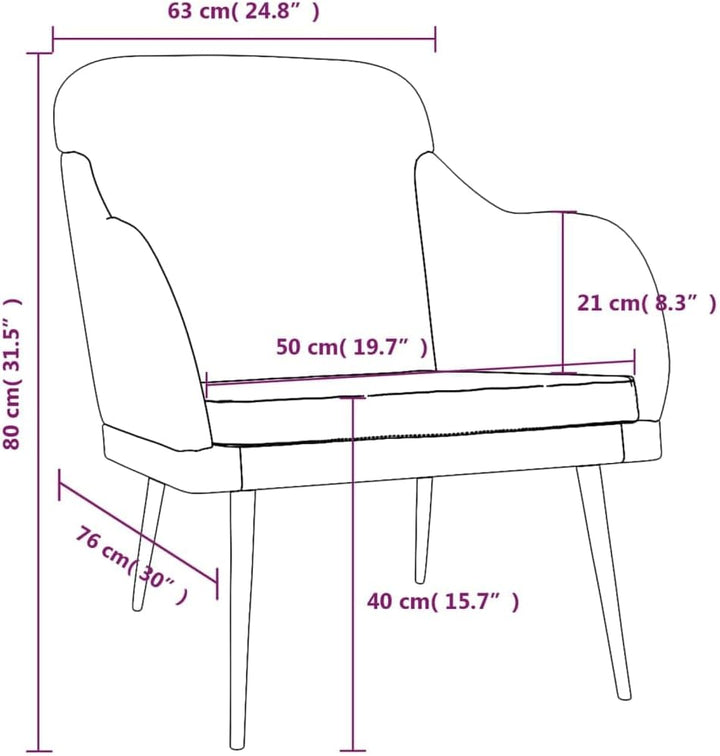 vidaXL Sessel Relaxsessel Relaxstuhl Loungesessel Polstersessel Wohnzimmersessel Lesesessel Fernsehs