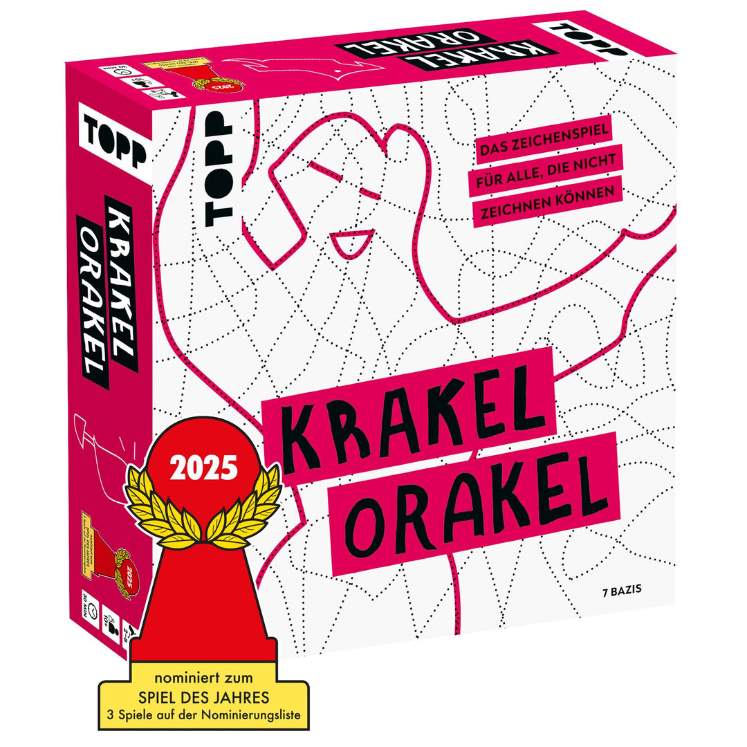 TOPP Krakel-Orakel – Das Zeichenspiel für alle, die Nicht zeichnen können. Wer erkennt die schrägen