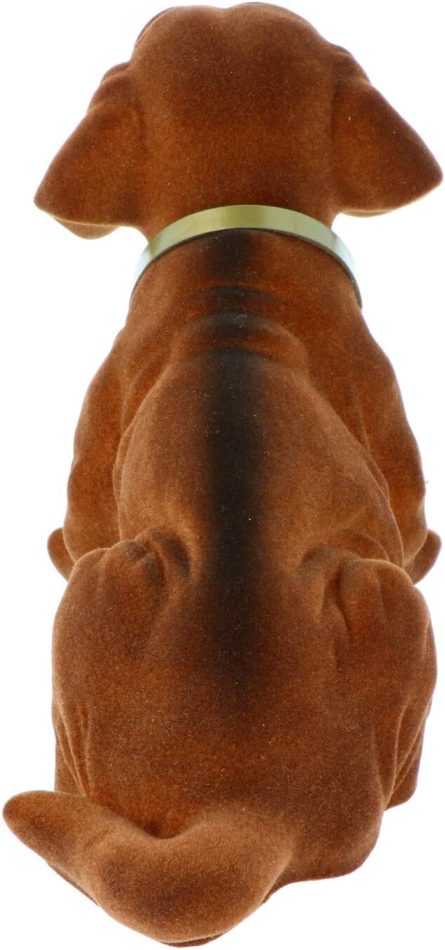 RAKSO Original Dackel mit Gelenk, gross, 29 cm, Mehrfarbig, Tierdruck, Wohndeko, Figurine