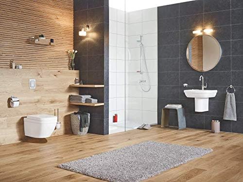 GROHE Essentials - WC-Papierhalter ( kratzfeste Chromoberfläche, einfache Montage, inklusive Abdecku