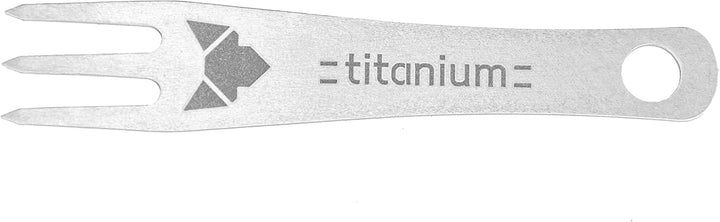 FENNEK Titan Pieker XL | in hochwertigem Lederetui | Made in Germany | Perfekt für Camping, Zelten,