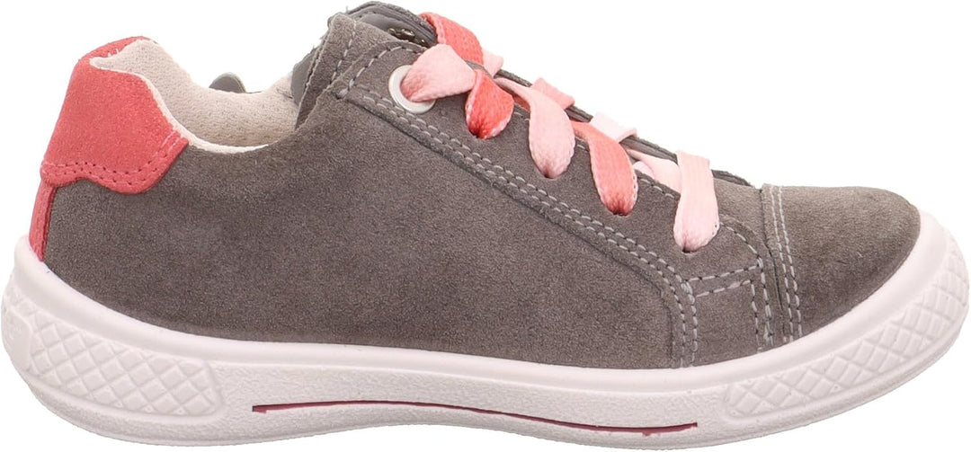 Superfit Mädchen Tensy Sneaker 25 EU Weit Hellgrau 2000, 25 EU Weit Hellgrau 2000