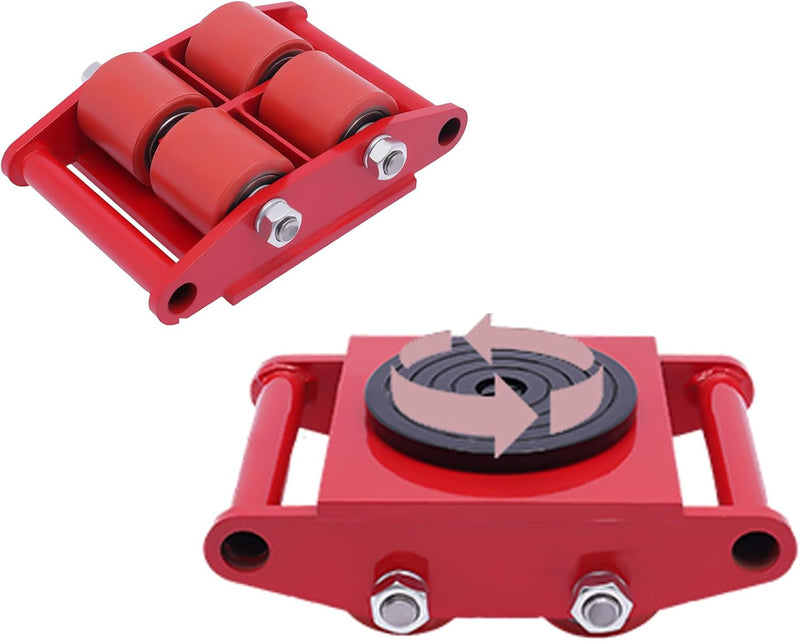 Transportfahrwerk 6T Schwerlastfahrwerk Industrieroller Maschinentransport Schwerlastrollen Roller P