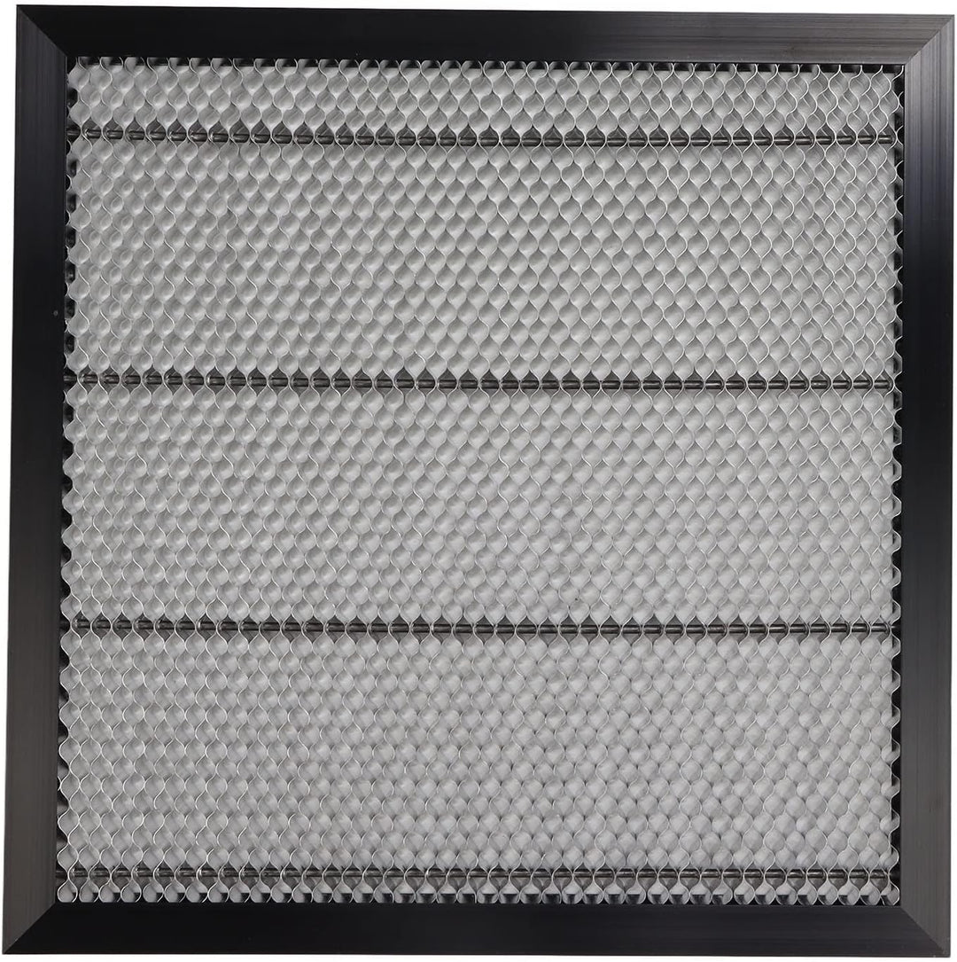 Laser-Arbeitstisch, 400 x 400 mm, Mesh-Design, Aluminiumlegierung, Waben-Arbeitsplattenplattform
