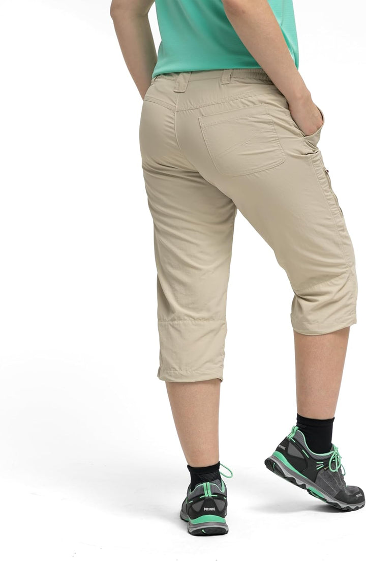 Maier Sports Damen Capri Capri Neckar, Beige