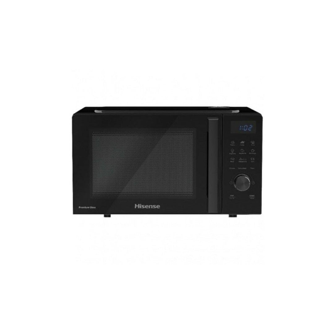 Hisense H23MOBSD1HG Mikrowelle mit Grill, Fassungsvermögen 23 l, 800 W Leistung, 1000 W, Grill, Time