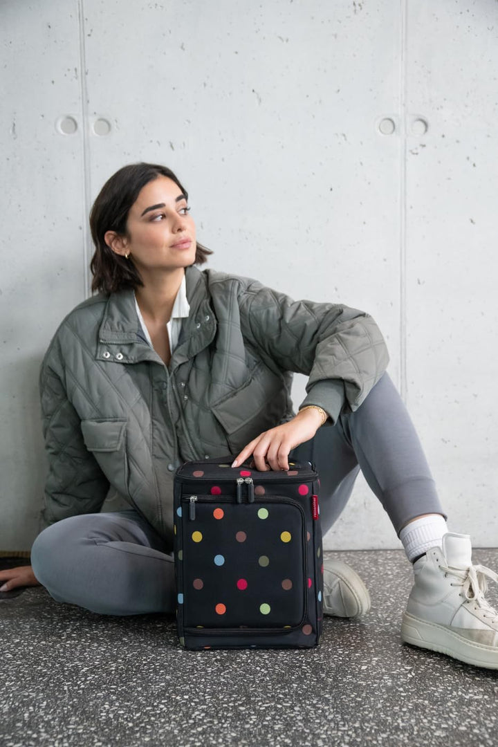 reisenthel coolerbox - Rundum flexibel, praktische Kühltasche mit Zwei Öffnungen dots, dots