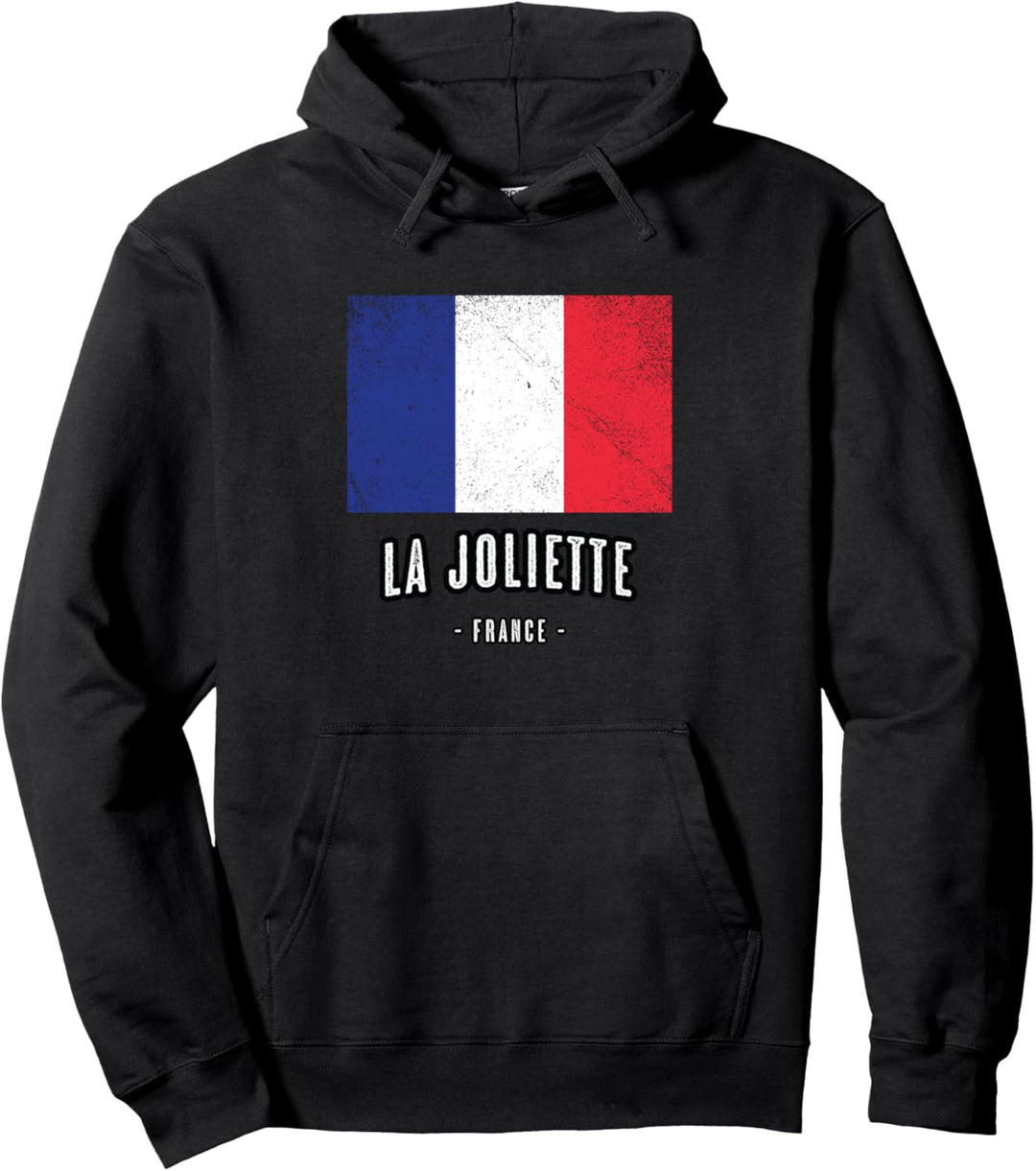 Stadt La Joliette Frankreich | FR Flagge, Drapeau Français - Pullover Hoodie