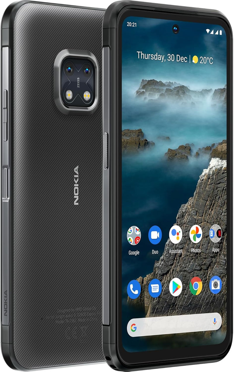 Nokia XR20, 6.67″ Full HD+ Display, 48MP Dual Kamera mit ZEISS-Optik, 15W Drahtlos- und 18W-Schnelll