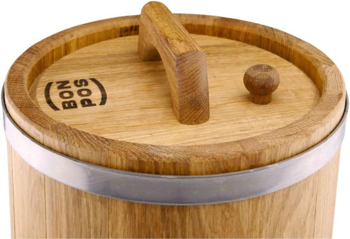 Waldmeister Eichenfass 10L - Holzfass stehend - Weinfass geölt - Whiskyfass