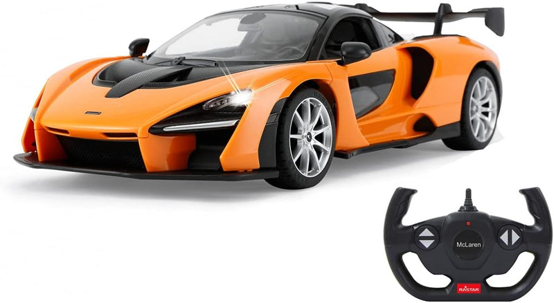 JAMARA 403119 - McLaren Senna 2,4 GHz 1:14 - RC Auto, offiziell lizenziert, bis 1 Std Fahrzeit, ca.