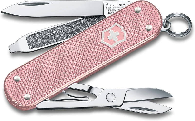 Victorinox, Schweizer Taschenmesser, Classic SD, Multitool, 5 Funktionen, Klinge, klein, Nagelfeile,