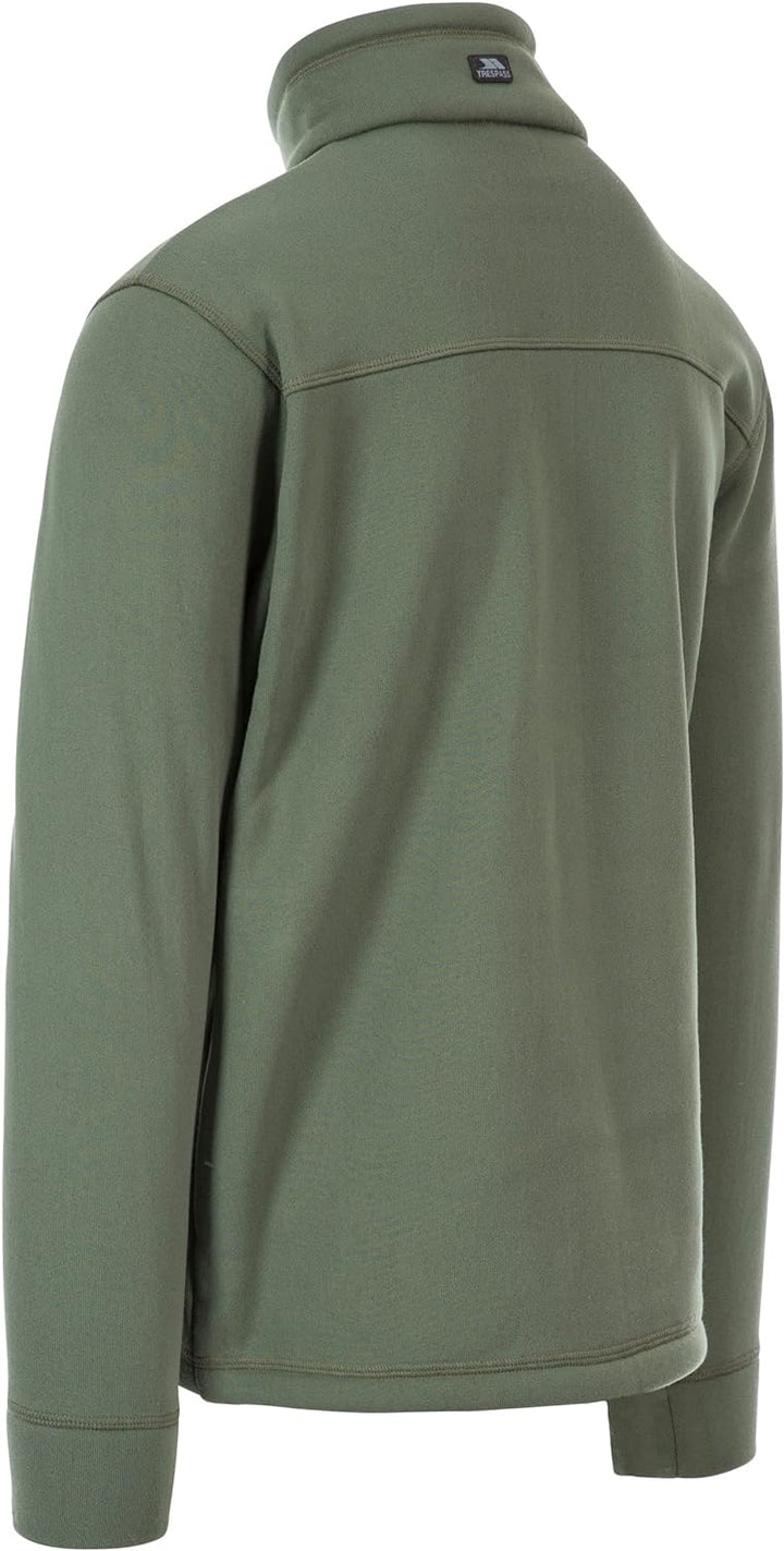 Trespass Herren Tailbridge Fleece, Mehrfarbig, XL S Grün, S Grün