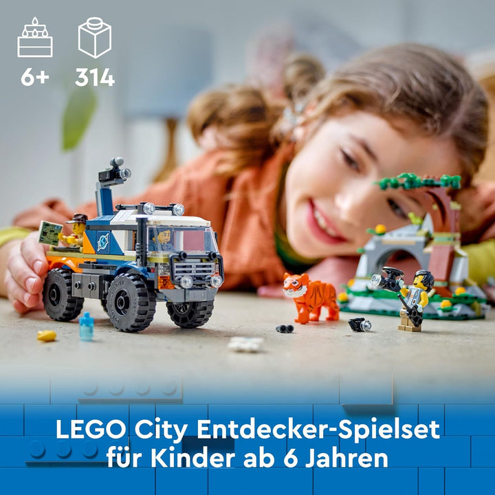 Lego City Dschungelforscher-Truck (60426) & Dschungelforscher mit Gorilla (30665)