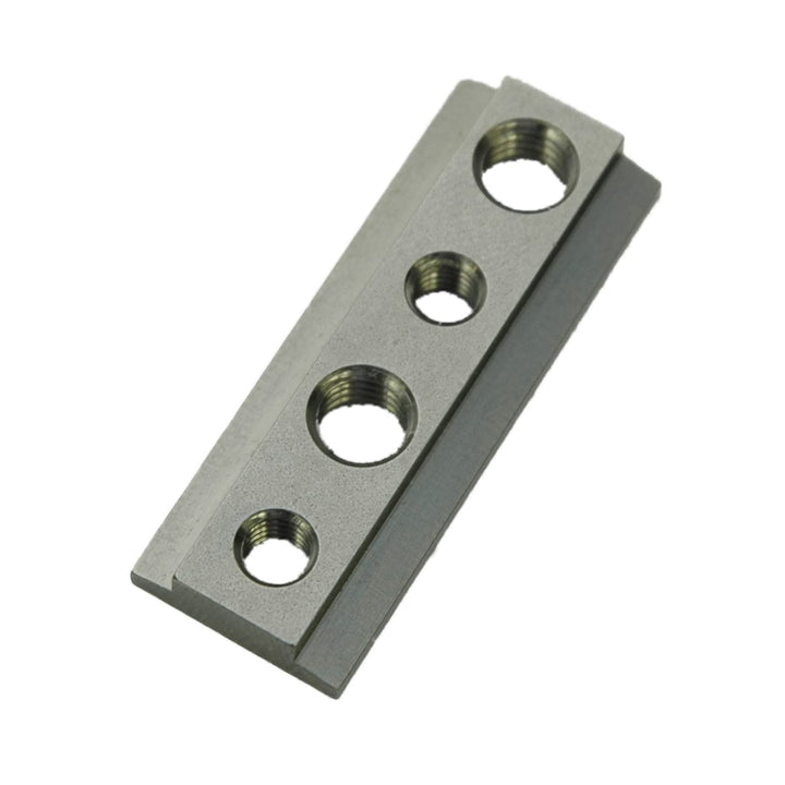 kuriershop Nutenstein Edelstahl V2A mit M6 + M8 Gewinde für Airlineschienen, 10er Set