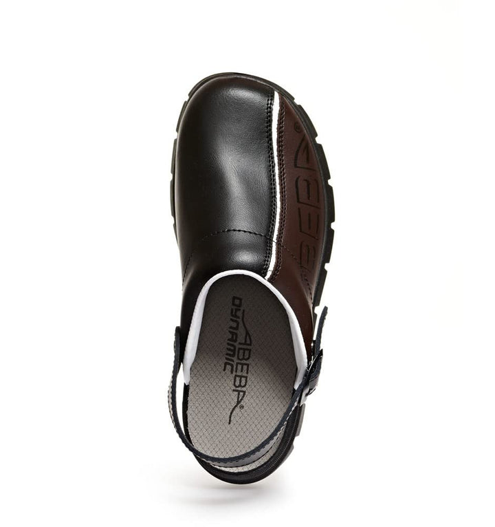 Abeba Herren Dynamic Clogs, Schwarz Braun, 40 EU, 40 EU