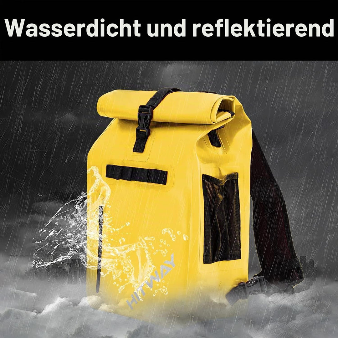 HITWAY 3in1 Fahrradtasche-29L-Geeignet als Umhängetasche - Gepäckträgertasche -Rucksäcke für Radspor