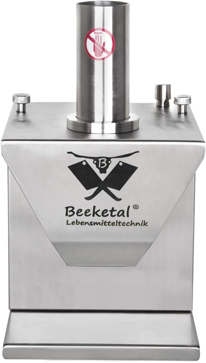 Beeketal 'CSB-3E' Profi Gastro Currywurst Schneider elektrisch mit Schnittstärkeneinstellung von 5-3