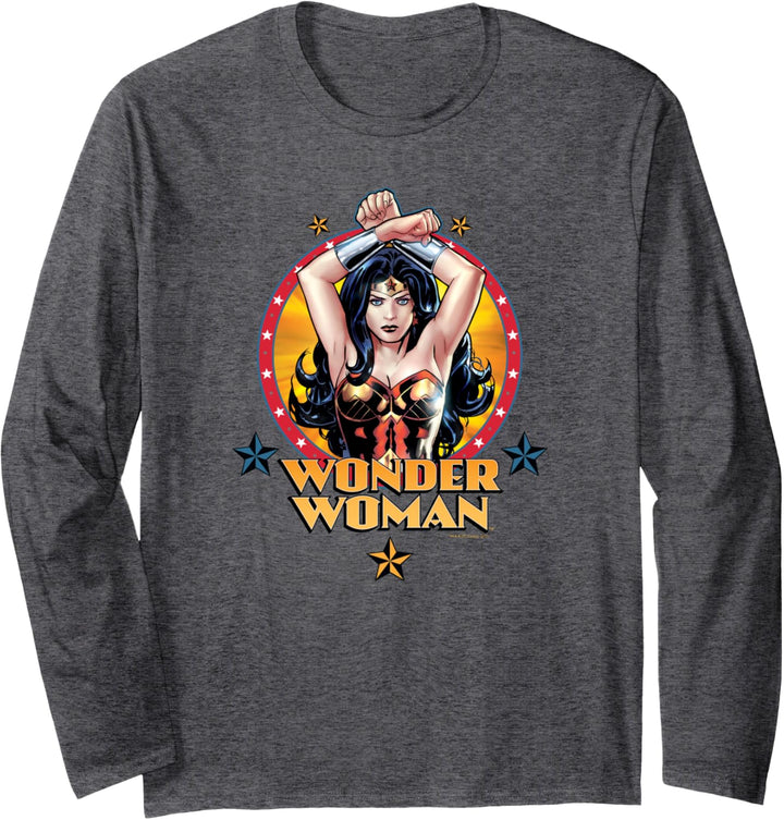 Wonder Woman Powerful Woman Langarmshirt
