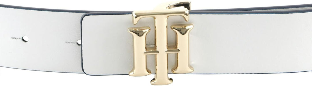 Hilfiger Flag Damen Gürtel 75 Desert Sky / White, 75 Desert Sky / White