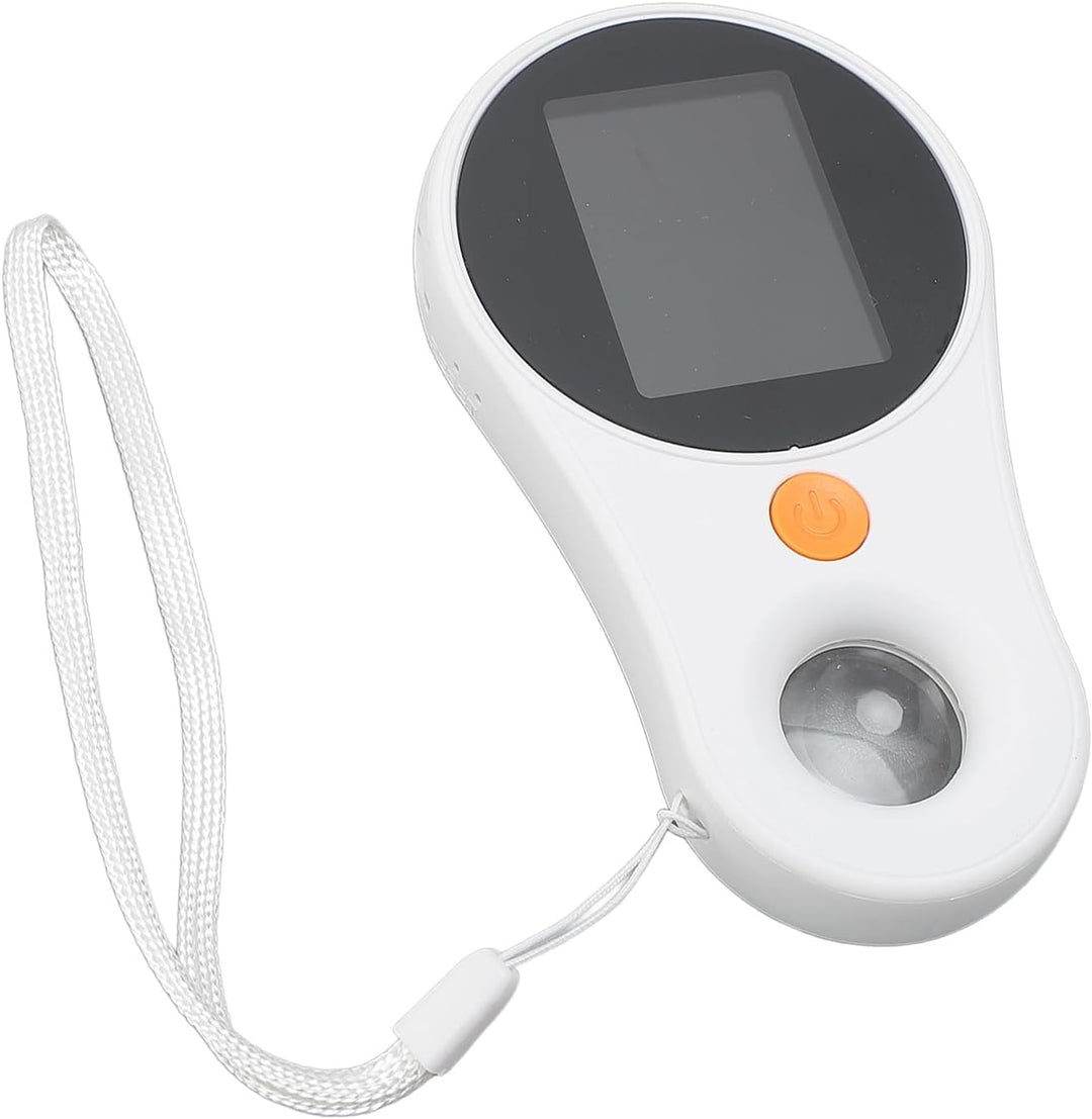 Makro-Digitalmikroskop mit Festem Fokus, Tragbare Handlupe mit 2,0-Zoll-IPS-Farbbildschirm, 200 W, 5