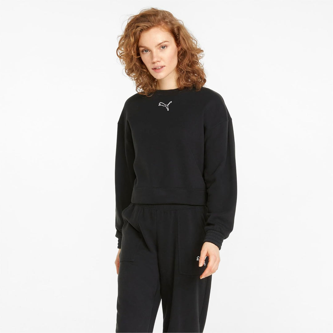 PUMA Damen Loungewear Anzug Tr Trainingsanzug S Puma Black, S Puma Black