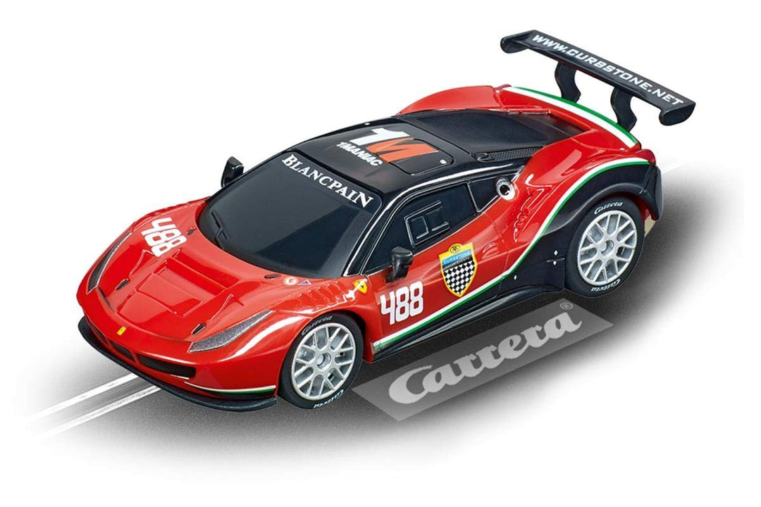 Carrera GO!!! Ferrari 488 GT3 AF Corse No.488 I Rennbahnen und lizensierte Slotcars | bis zu 2 Spiel