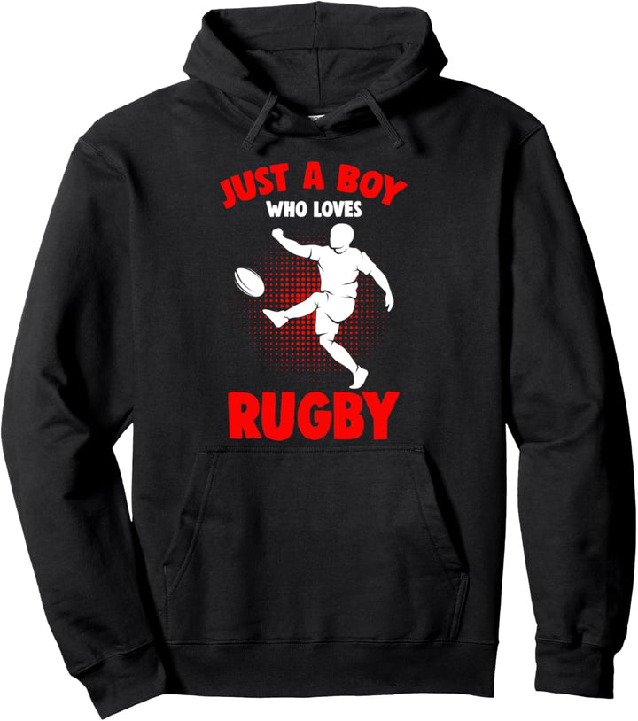 Rugby Kinder Jungen Pullover Hoodie