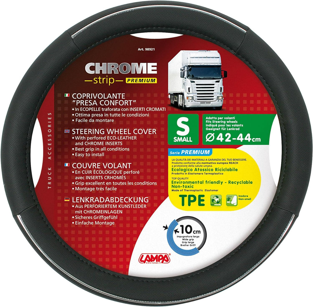 Lampa 98921 Lenkradbezug Crome Strip Premium S