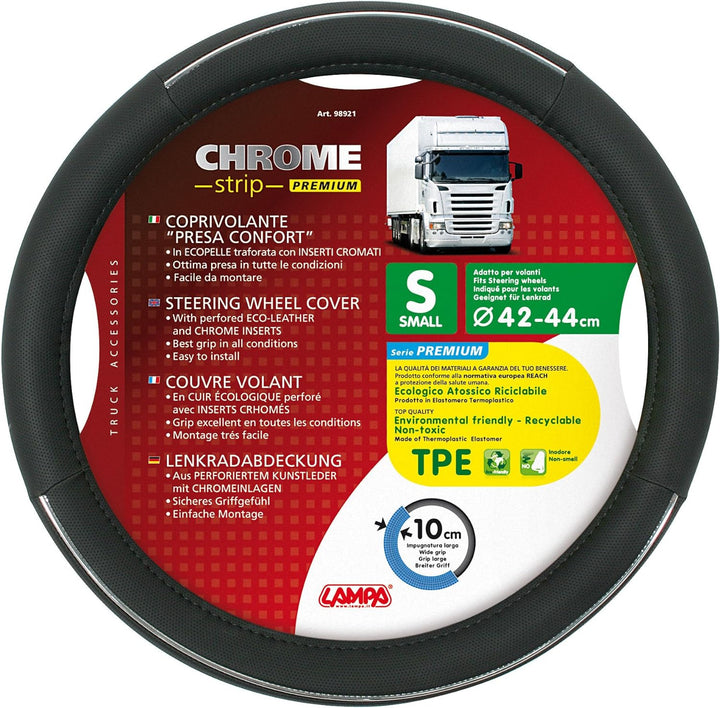Lampa 98921 Lenkradbezug Crome Strip Premium S