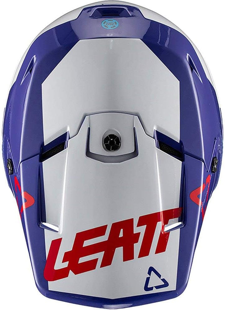 Leatt GPX 3.5 V20.2 Motocross Helm XL (61/62) Blau/Weiss, XL (61/62) Blau/Weiss