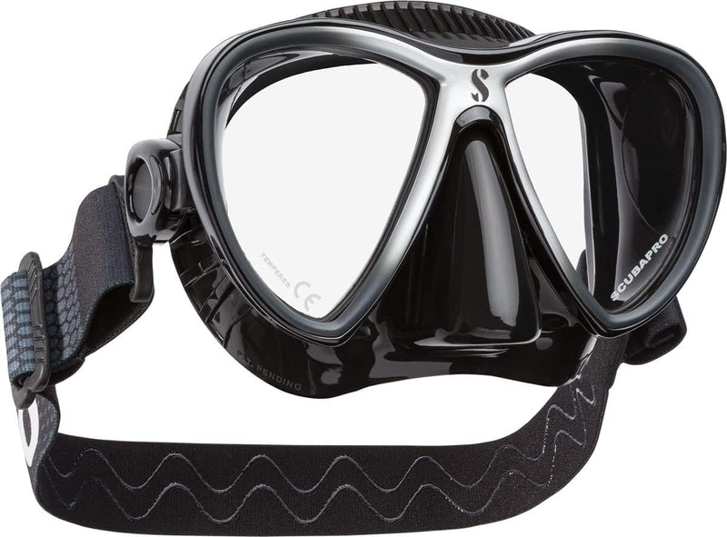 Scubapro Synergy Twin Mask with Comfort Strap klar/blau, klar/blau