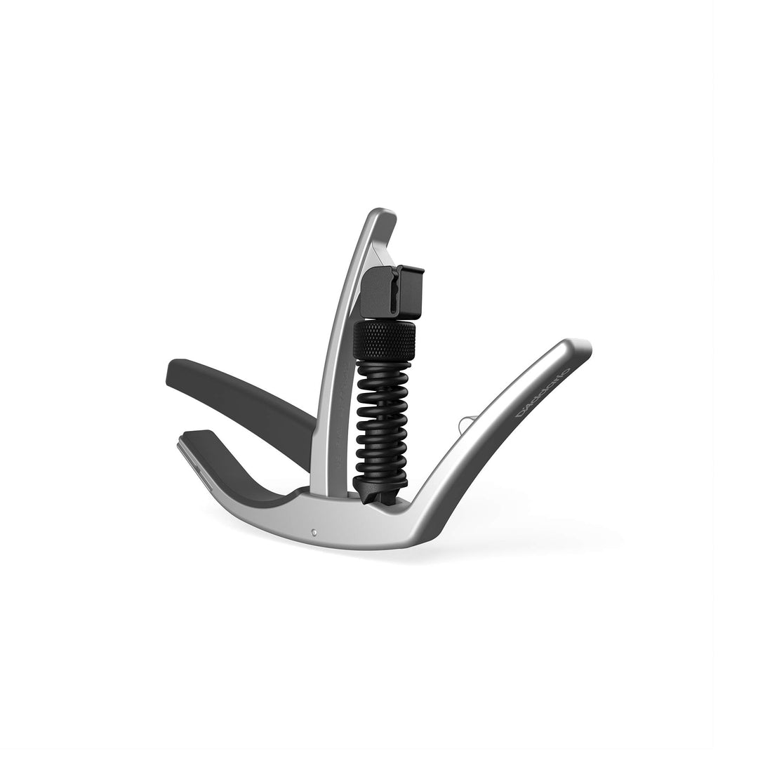 ns Künstler Kapodaster silber Finish von D'addario silber Auslöser, silber Auslöser