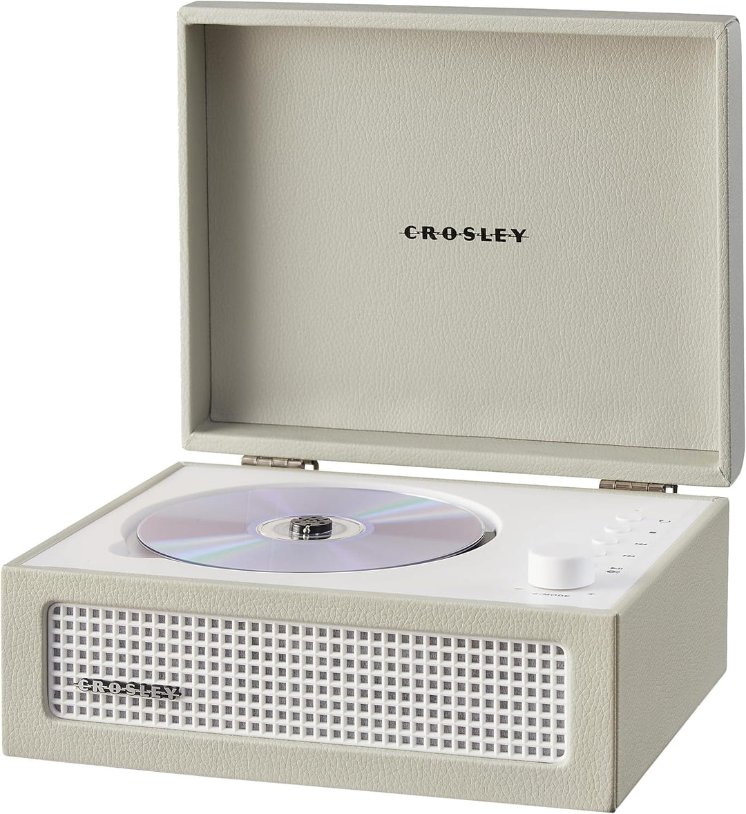 Crosley Voyager Tragbarer CD-Player mit Bluetooth, eingebauten Stereo-Lautsprechern & FM-Radio – Wie