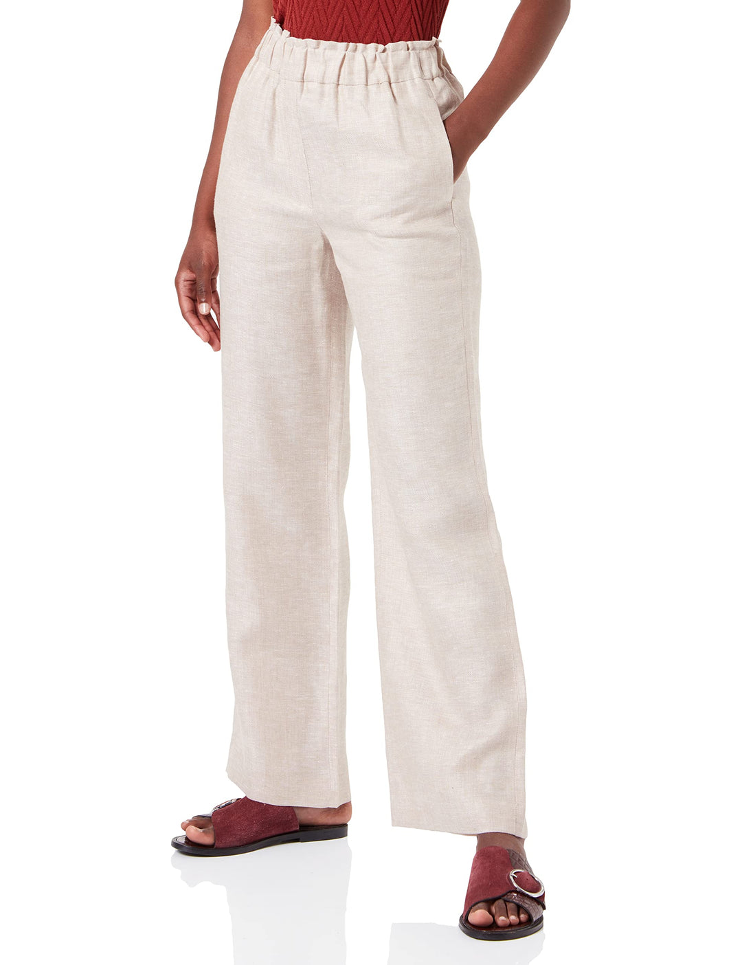 s.Oliver BLACK LABEL Damen Hose 34 Braun 84w1, 34 Braun 84w1