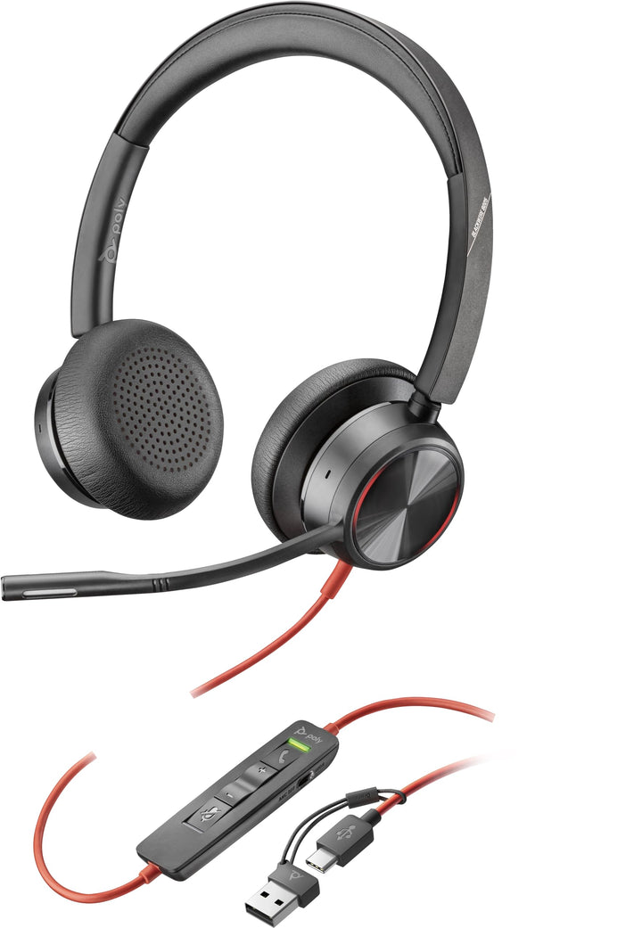 Poly HP Blackwire 8225 USB-C/A ANC Stereo