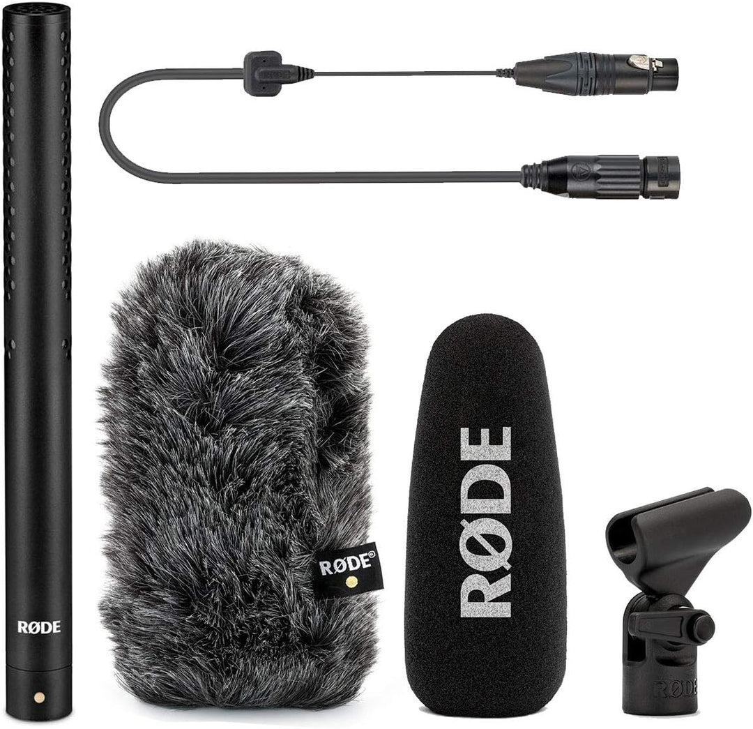 Rode NTG-5 KIT Broadcast Richtmikrofon Set + keepdrum Kopfhörer