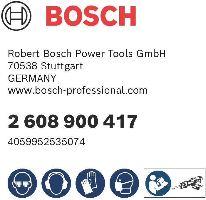 Bosch Professional 1x Expert ‘Hollow Brick’ S 1243 HM Säbelsägeblatt (für Planziegel, Länge 300 mm,