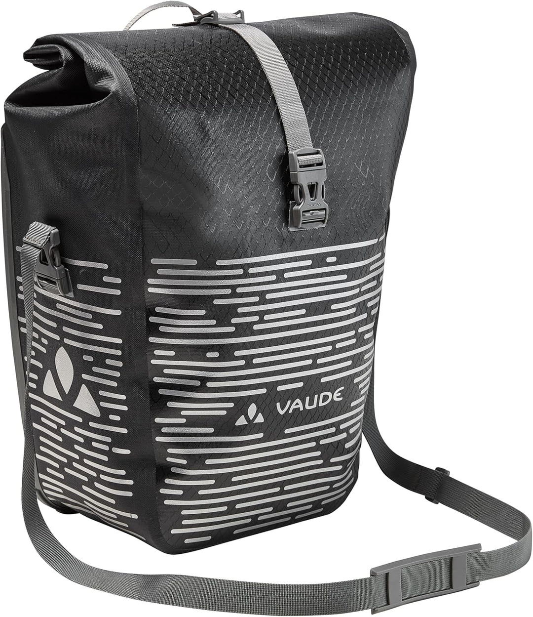 VAUDE Aqua Back Luminum II - Fahrradtasche - 2 Hinterradtaschen (2x24 Liter) - wasserdicht - Made in