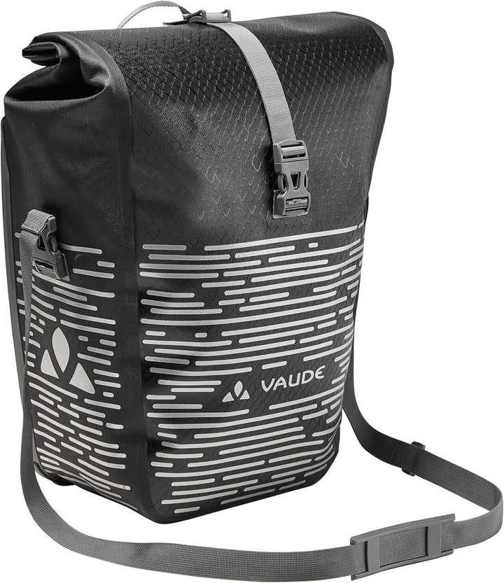 VAUDE Aqua Back Luminum II - Fahrradtasche - 2 Hinterradtaschen (2x24 Liter) - wasserdicht - Made in