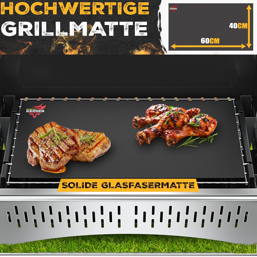 KESSER® Klappgrill tragbarer Camping Grill | Holzkohlegrill aus pulverbeschichtetem Stahl inklusive