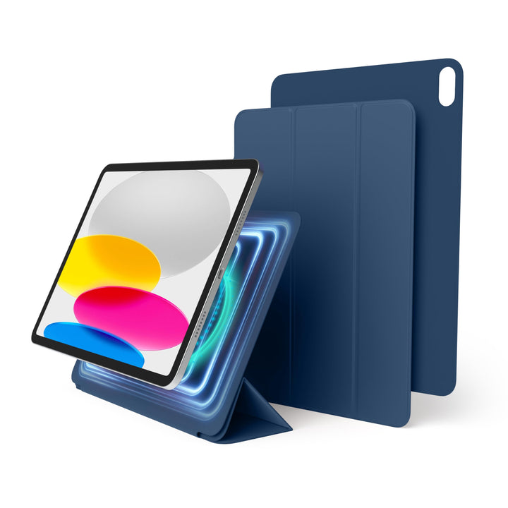 elago Magnetische Folio Hülle Kompatibel mit iPad A16, 10. Generation [10,9"] - Rückwand Kann an Met