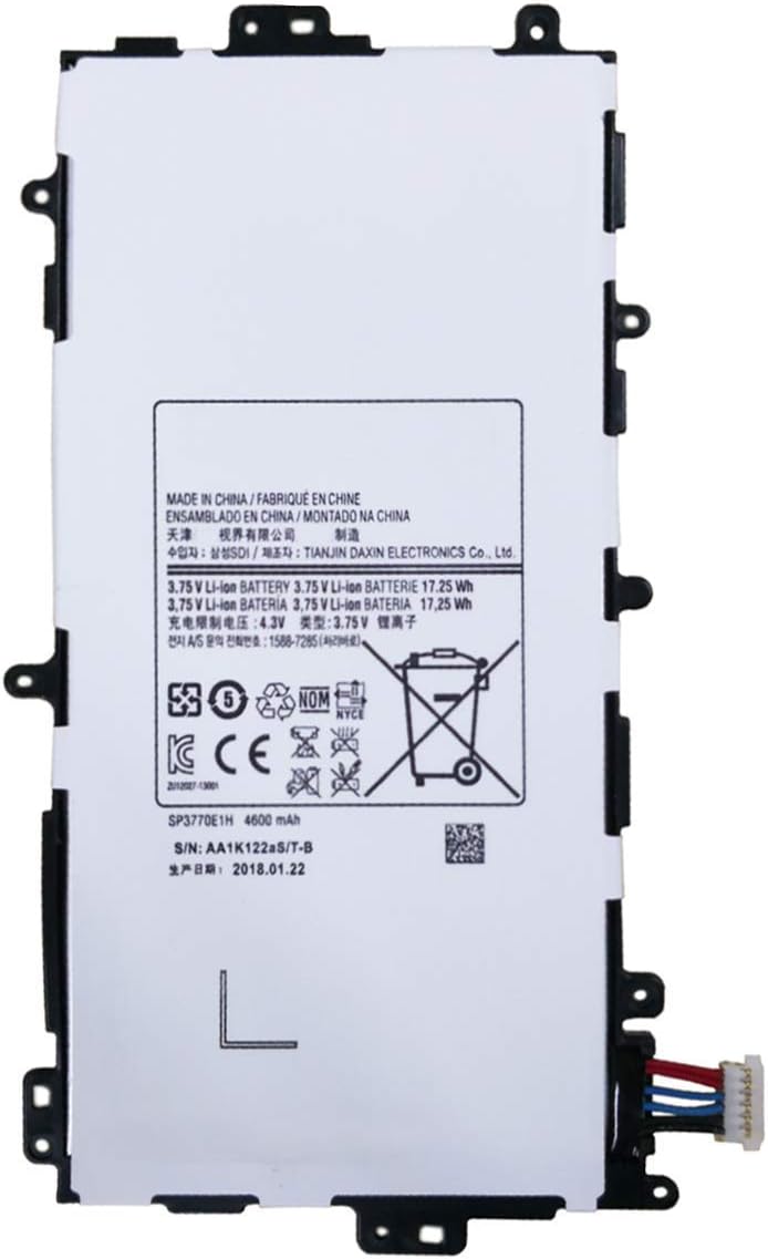4600mAh SP3770E1H Tablet Akku für Samsung Galaxy Note 8.0 GT-N5110 N5100 N5105 N5120 SGH-i467 SGH-I4